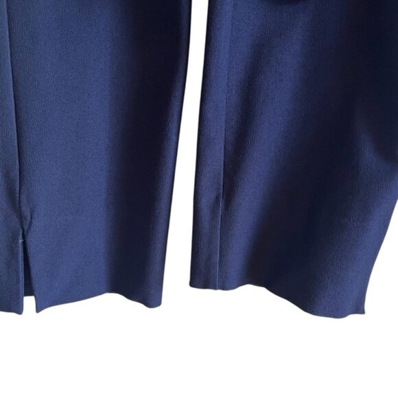 Eileen Fisher washable stretch crepe pant in navy size XS excellent condition - Picture 5 of 13
